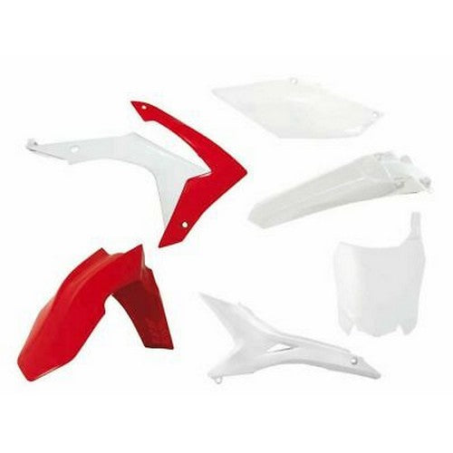 PLASTICS KIT RTECH 6 PIECE OEM COLOURS HONDA CRF250R 14-17 CRF450R 13-16 VENTED