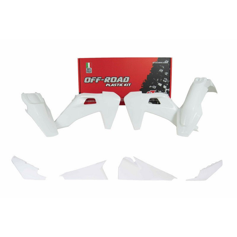 PLASTICS KIT RTECH 5 PIECE WHITE HUSQVARNA FE TE