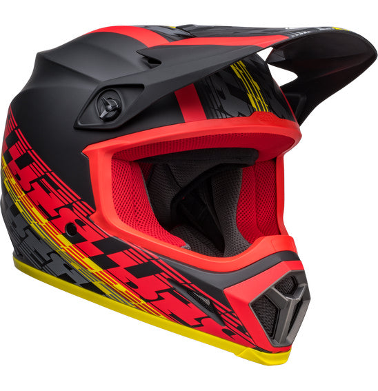 Bell MX-9 MIPS Offset Matte Black/Red