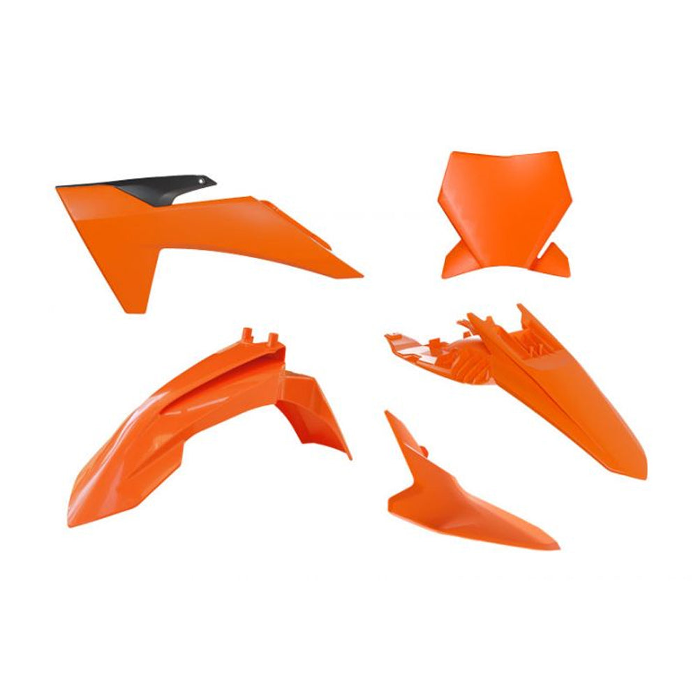 PLASTICS KIT RTECH 6 PIECE ORANGE BLACK KTM 65SX 2024