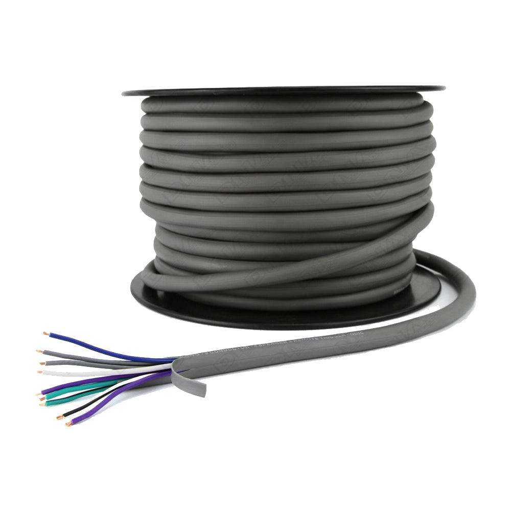 DNA CABLE 18 GAUGE 9 CORE SPEAKER CABLE 30 METRES LONG (4 CH AMP WIRING W/REMOTE WIRE)