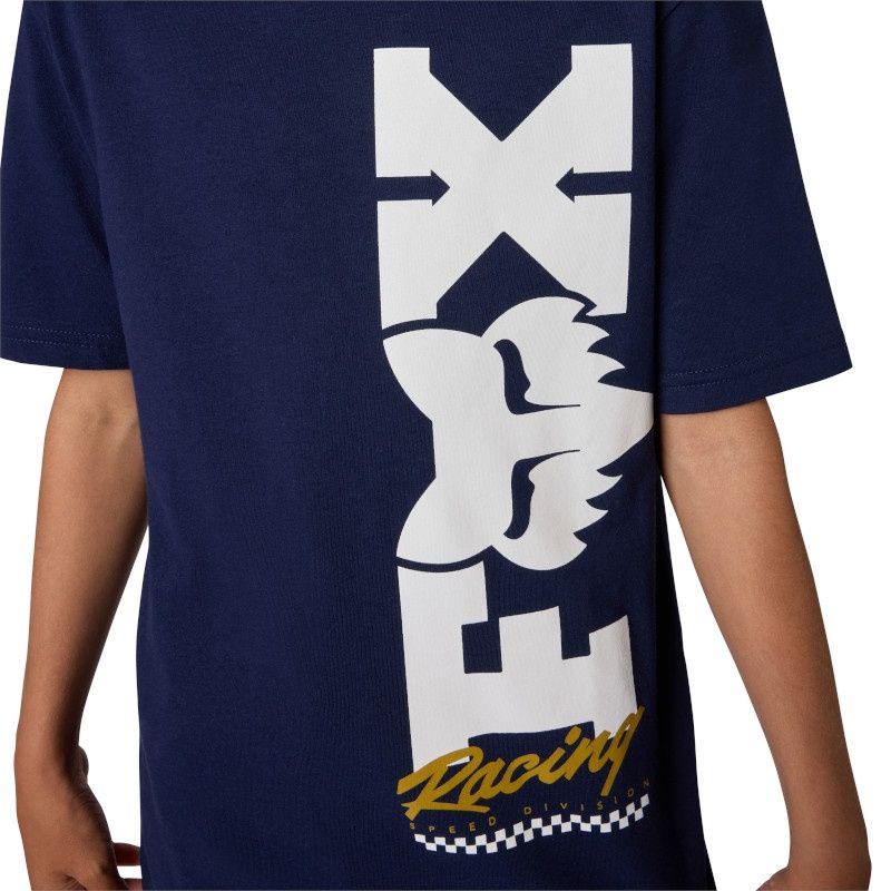 Fox Yth Checker SS Tee