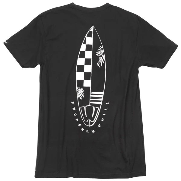 805 Quiver SS Tee - Black