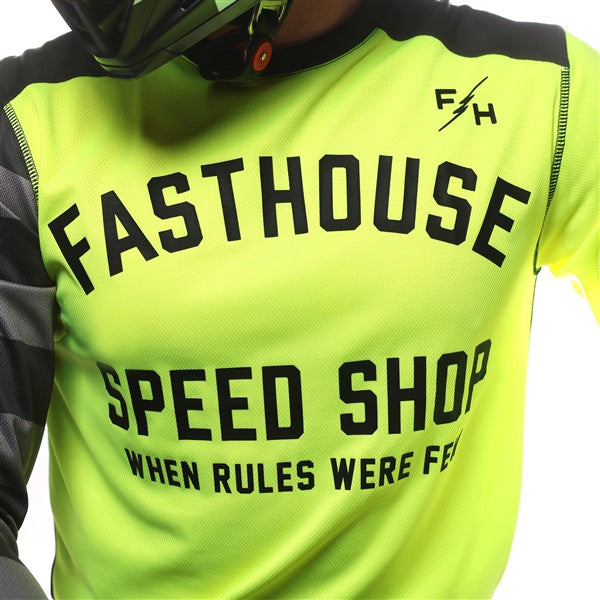 Carbon Eternal Jersey - High-Viz/Black