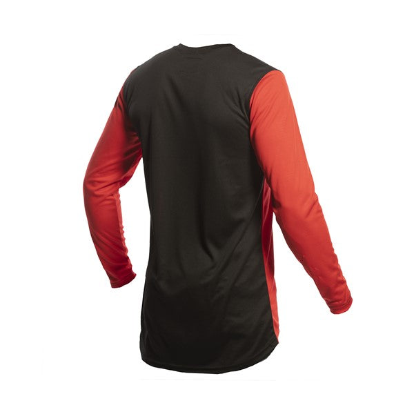 Youth Carbon Jersey Red/Black