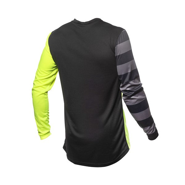 Youth Carbon Eternal Jersey - High-Viz/Black