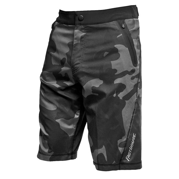 Crossline 2 Shorts Black Camo