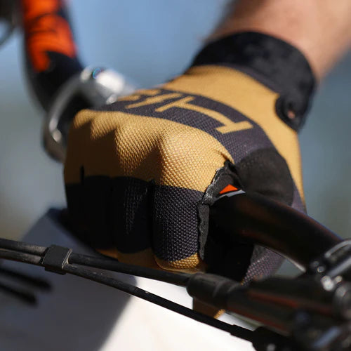 Vapor Ray Gloves - Vintage Gold/Black