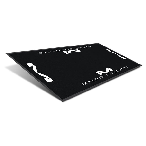 M40 Carpeted Mat Black/White