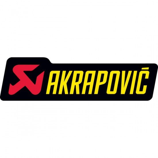 Akrapovic Muffler Decal