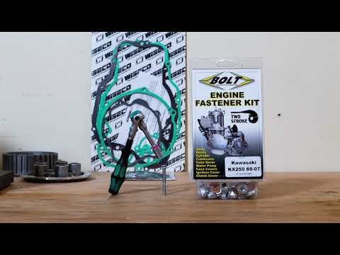 Bolt Engine Fastener Kit Kawasaki KX450F '06-'15