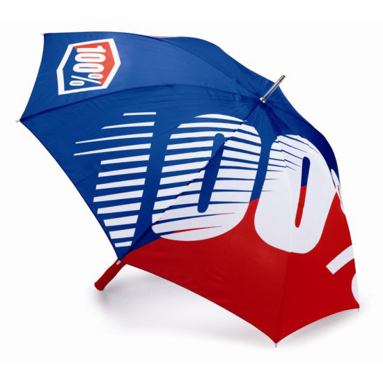 100% Umbrella Premium Blue/Red