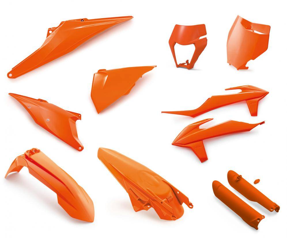 KTM ORANGE PLASTICS KIT EXC/F 2020-2023 OR SX/SXF 2019-22