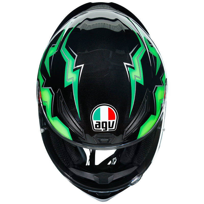 AGV K1 [KRIPTON BLACK GREEN] 6