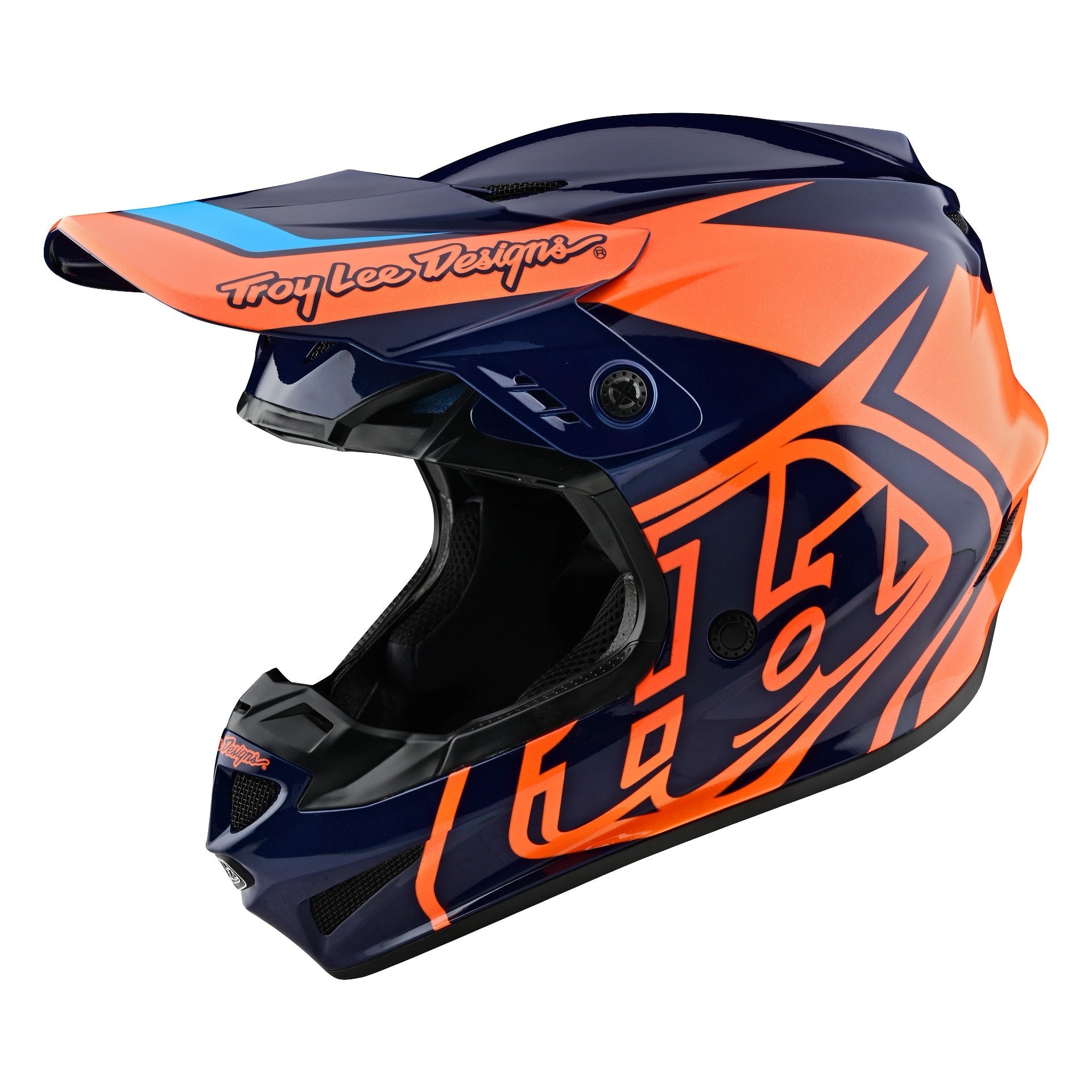 GP HELMET OVERLOAD NAVY / ORANGE