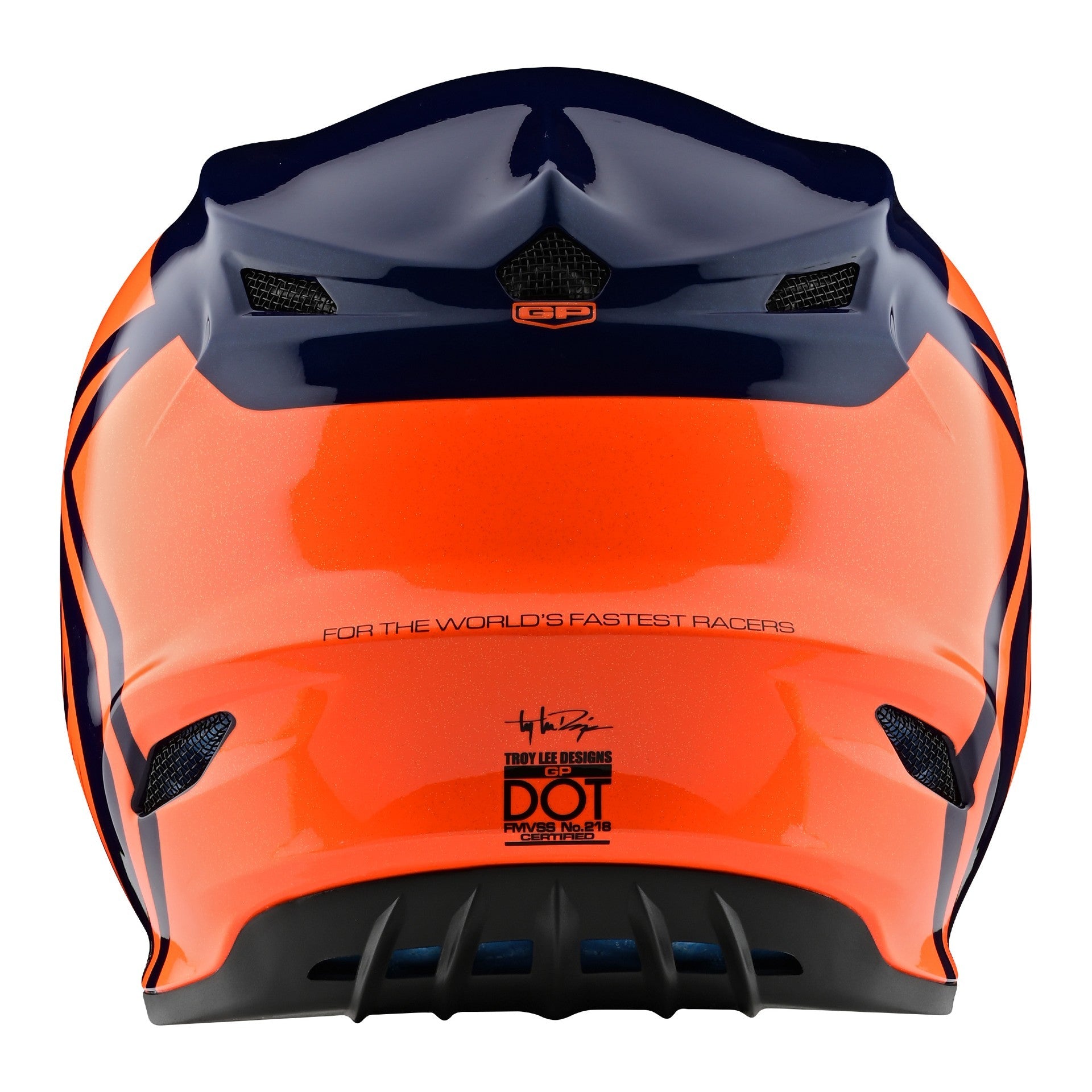 GP HELMET OVERLOAD NAVY / ORANGE