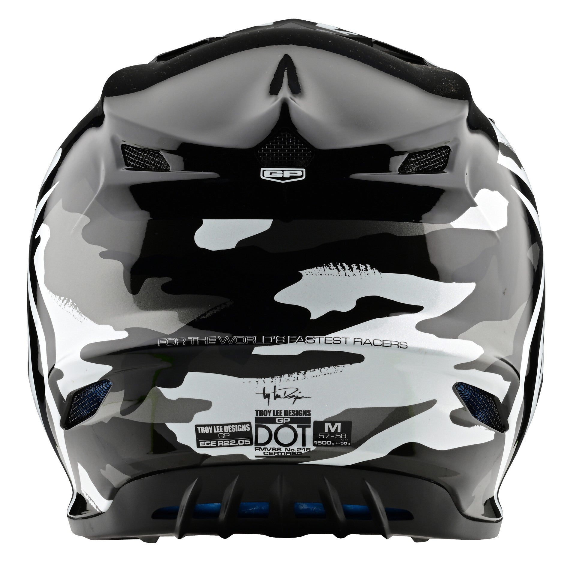 GP HELMET OVERLOAD CAMO BLACK / GRAY