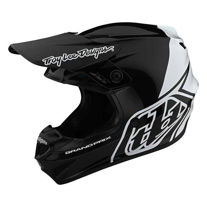 GP HELMET BLOCK BLACK / WHITE