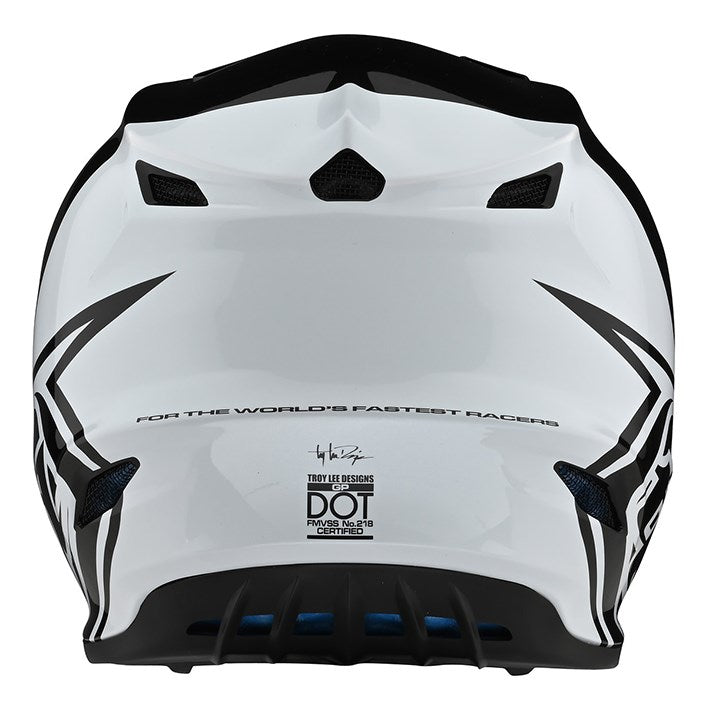 GP HELMET BLOCK BLACK / WHITE