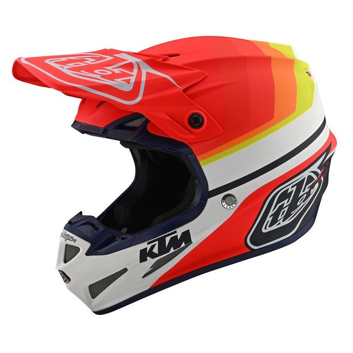 SE4 ECE COMPOSITE KTM MIRAGE WHITE / ORANGE