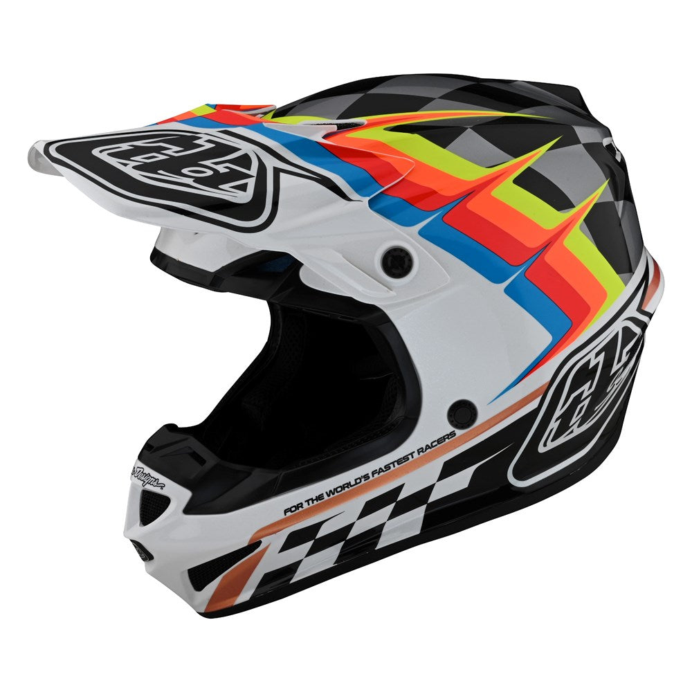 SE4 POLYACRYLITE HELMET WARPED WHITE