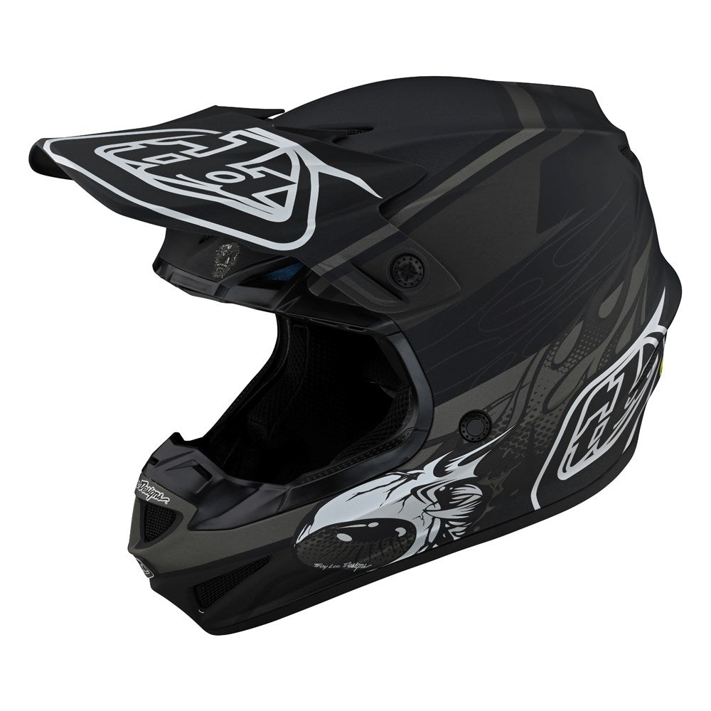 SE4 POLYACRYLITE HELMET SKOOLY BLACK