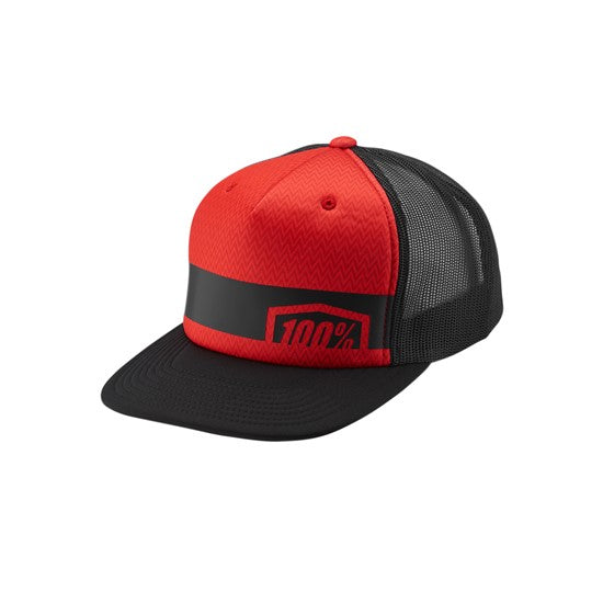 Quest Snapback Hat Red