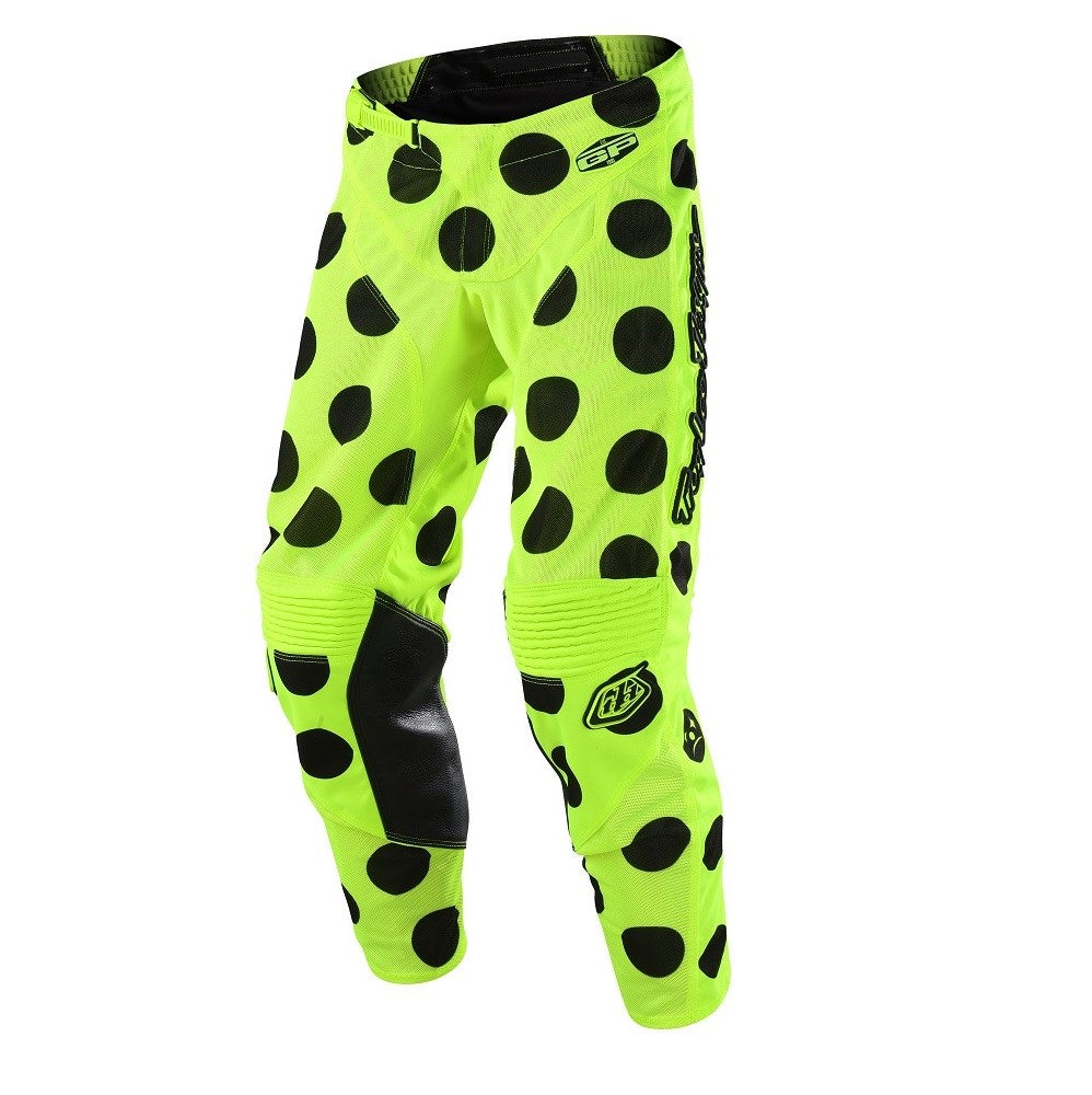 GP AIR PANT POLKA DOT FLO YEL/BLK