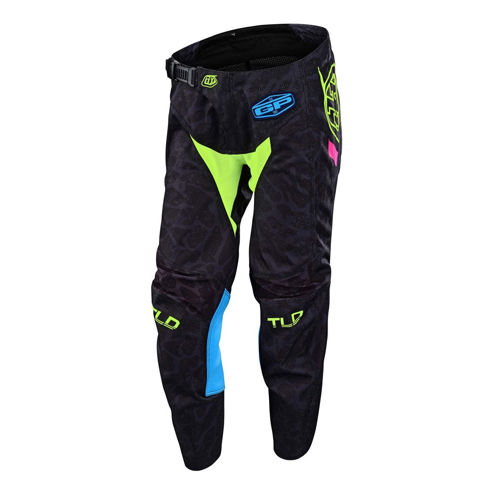 GP PANT FRACTURA BLACK / FLO YELLOW | YOUTH