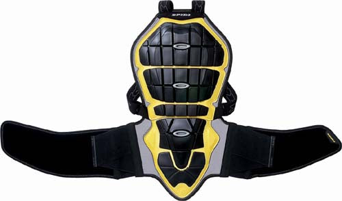 Spidi Back Warrior Lady Z109 Black/Yellow