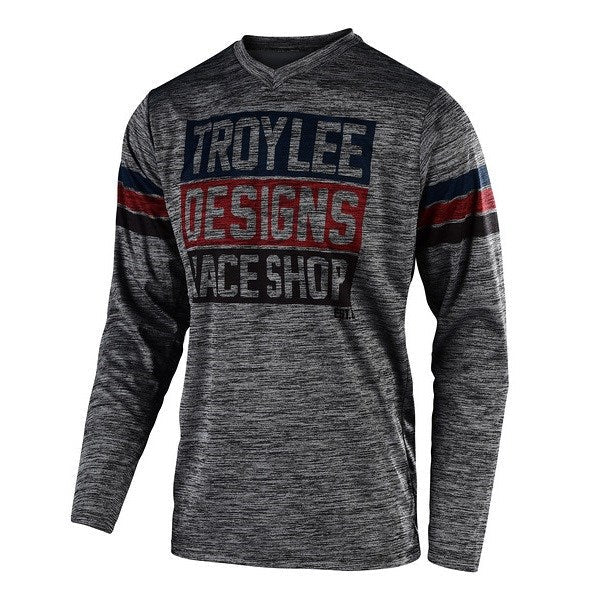 GP JERSEY ELSINORE GRAY HEATHER / NAVY