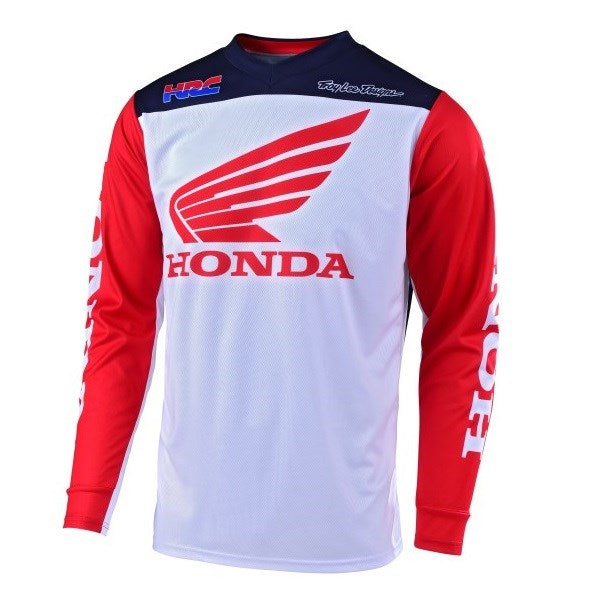 GP JERSEY HONDA WHT/NVY