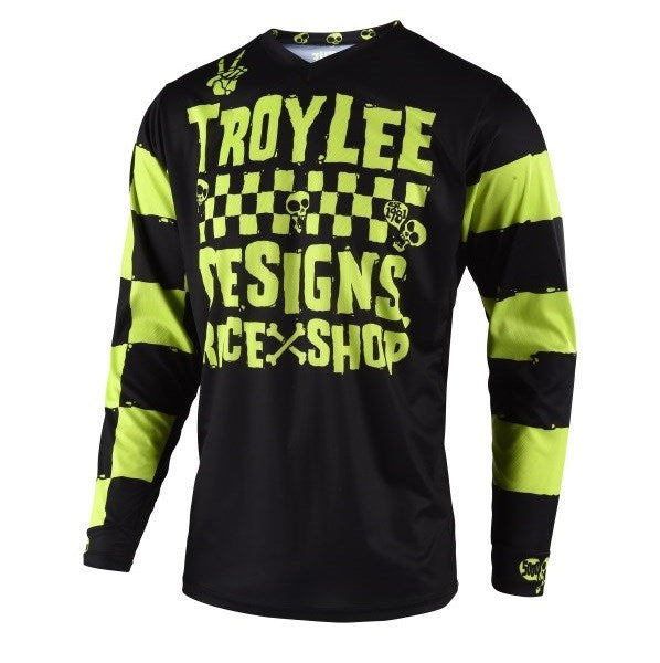 GP JERSEY RACE SHOP 5000 LIME | YOUTH