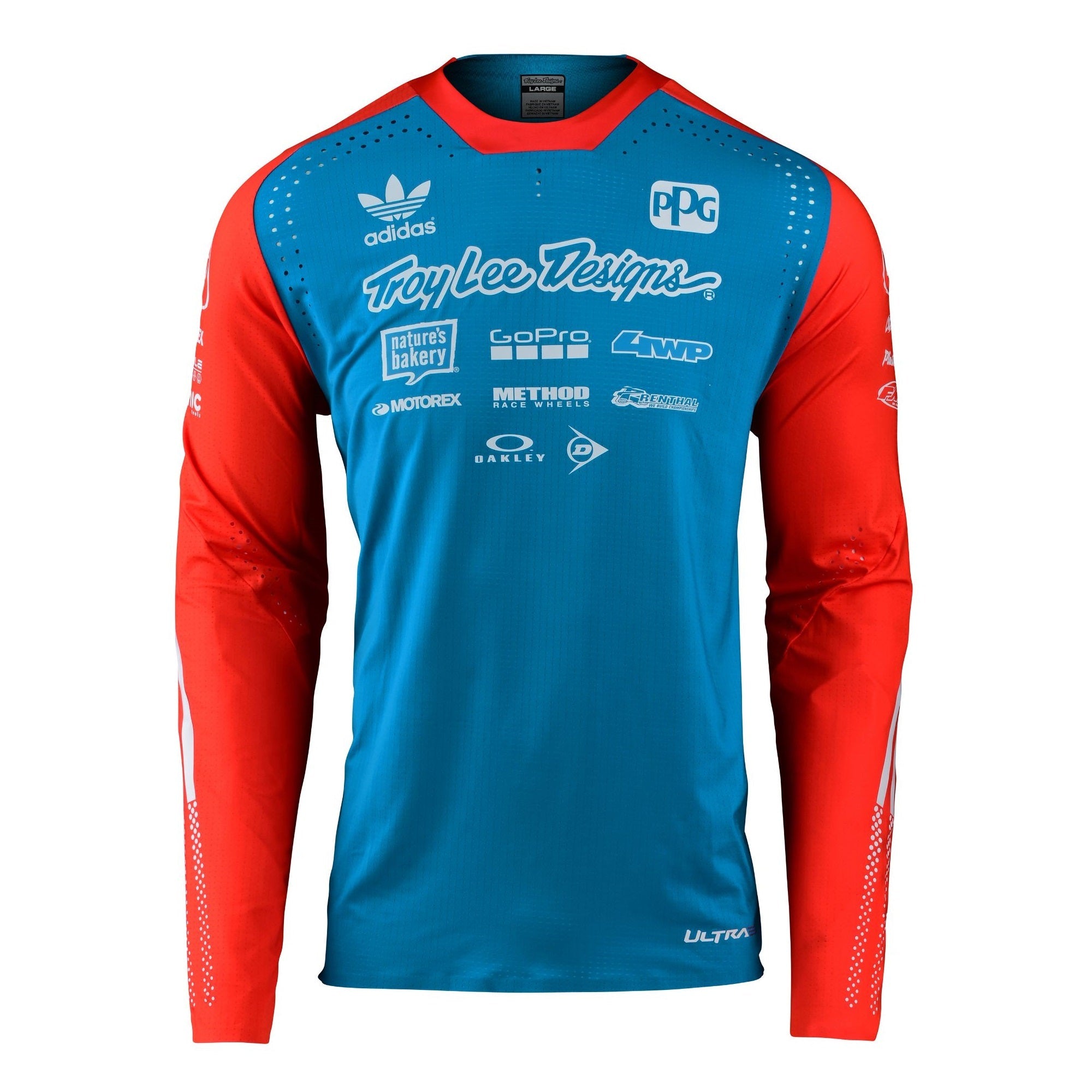 ULTRA JERSEY ADIDAS TEAM OCEAN / FLO ORANGE