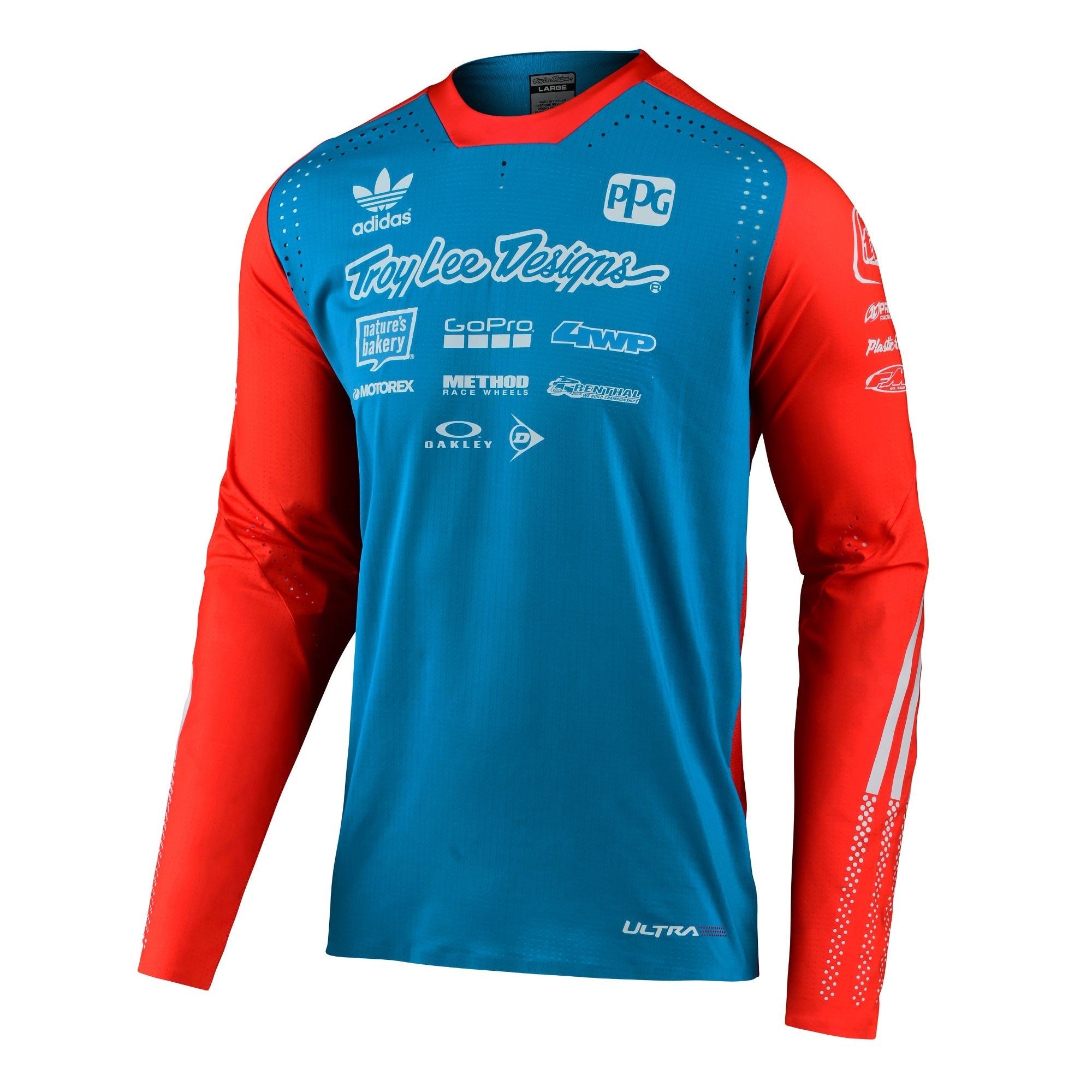 ULTRA JERSEY ADIDAS TEAM OCEAN / FLO ORANGE