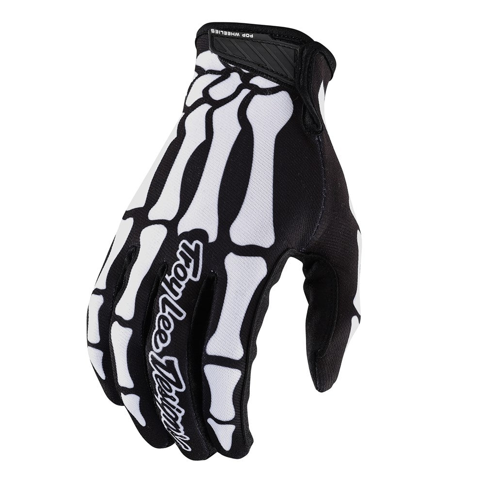 AIR GLOVE SKULLY BLACK / WHITE