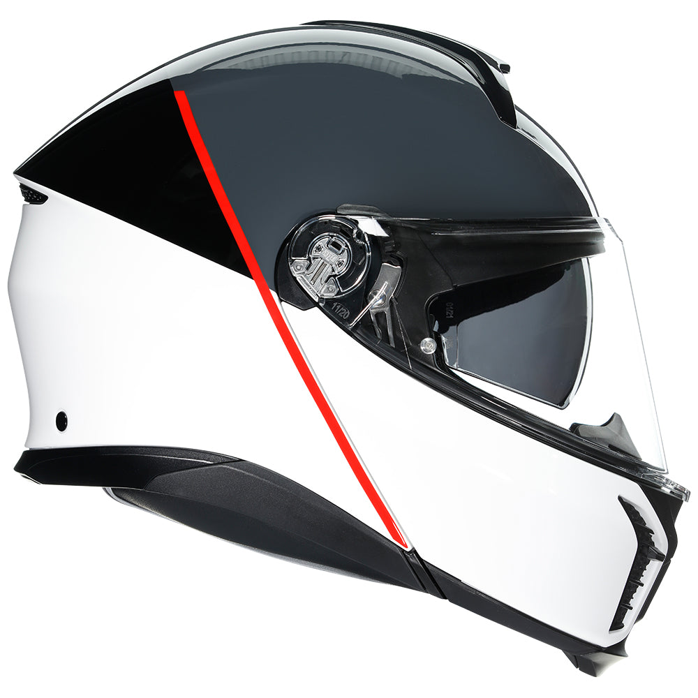 AGV TOURMODULAR [BALANCE WHITE GREY RED] 2