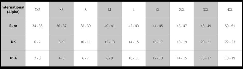 Merlin-Womens-size-chart