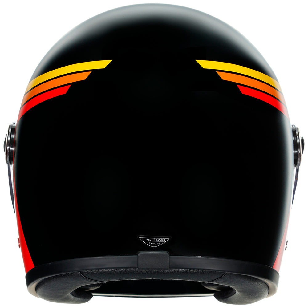 AGV X3000 [GASOLINE MATT BLACK/ORANGE]