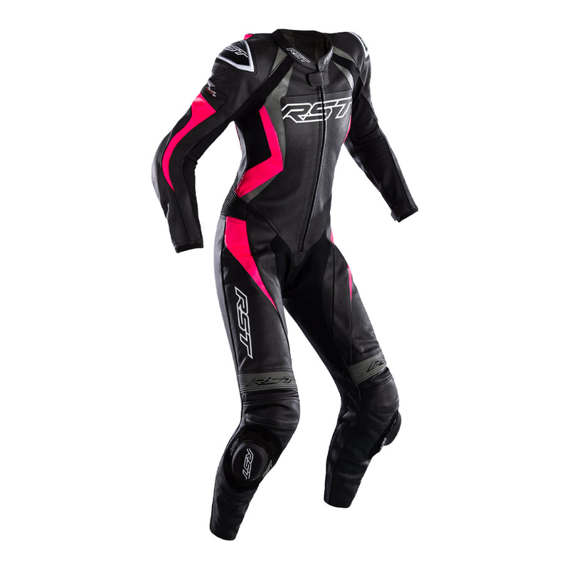 RST LADIES TRACTECH EVO 4 CE 1PC SUIT [BLACK PINK 