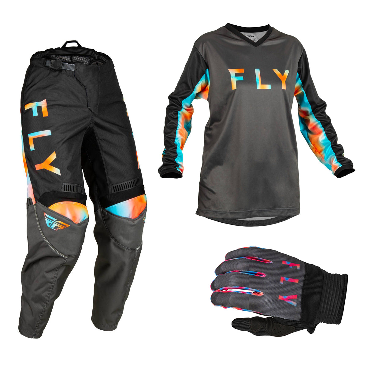 Fly F16 Grey/Pink/Blue 2023 Ladies Combo