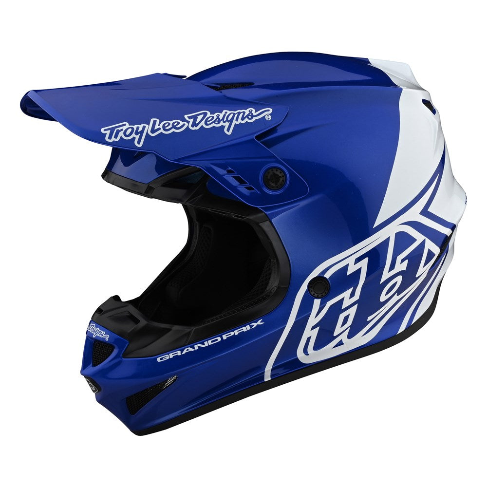 GP HELMET BLOCK BLUE / WHITE