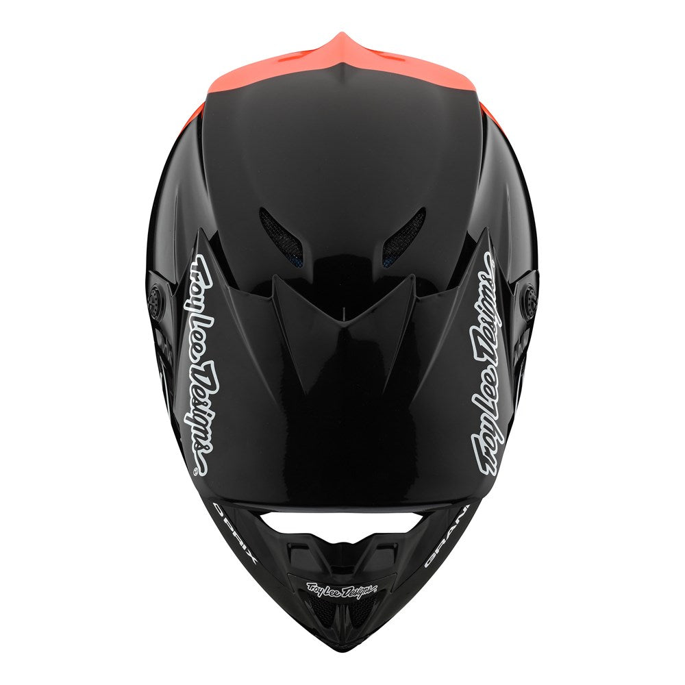 GP HELMET BLOCK BLACK / ORANGE