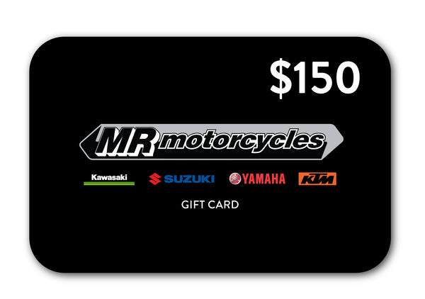 MR Motorcycles $150 Gift Card