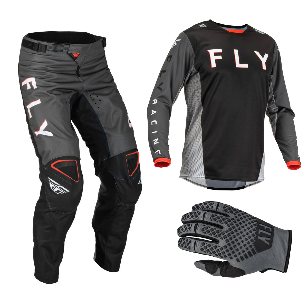 Fly Kinetic Kore Black/Grey 2023 Combo