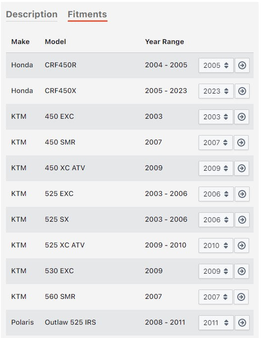 CLUTCH SPRINGS - HEAVY DUTY KTM/Honda