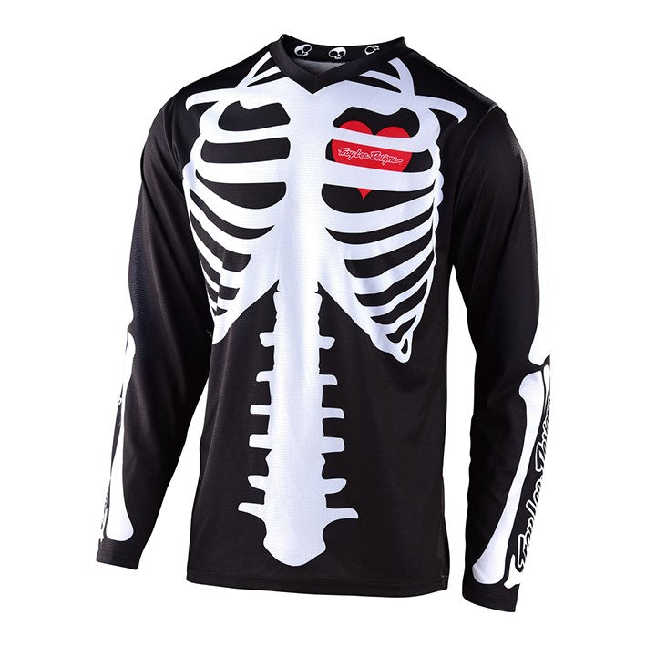 GP JERSEY SKULLY BLACK / WHITE | YOUTH