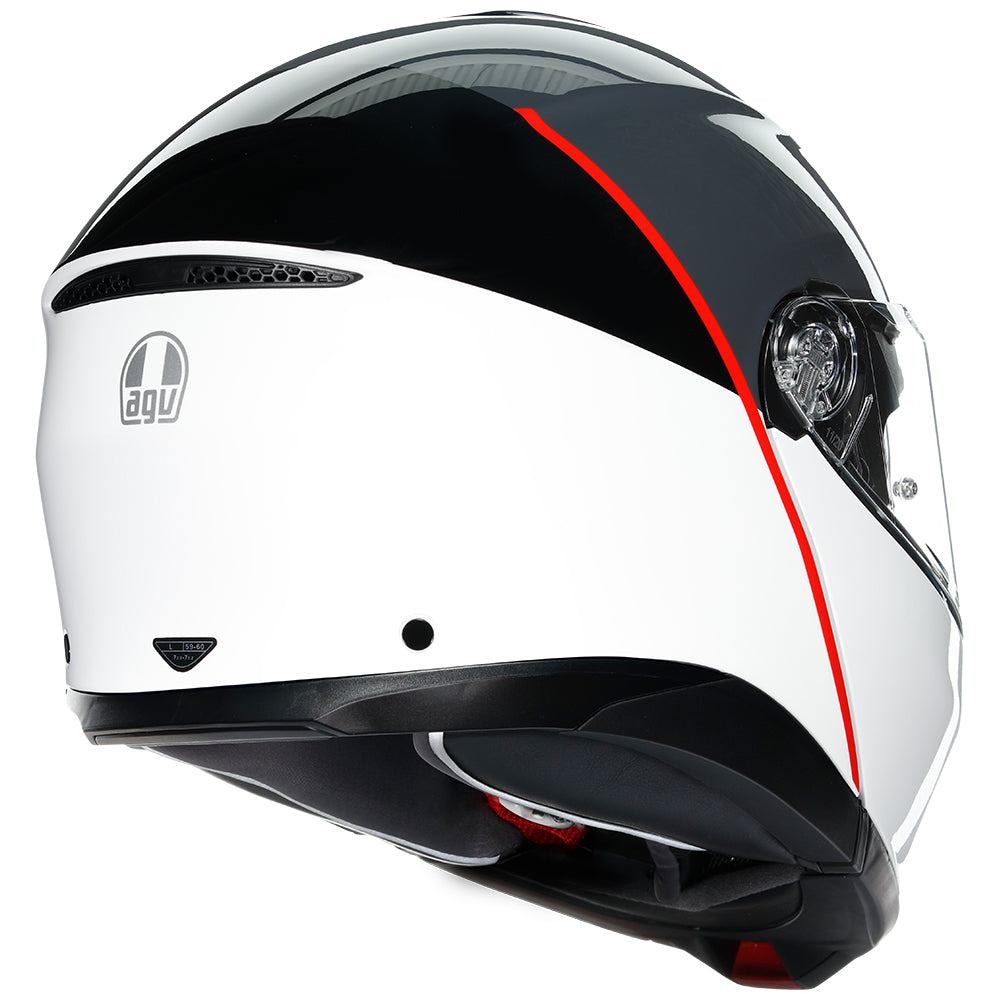 AGV TOURMODULAR [BALANCE WHITE GREY RED] 5