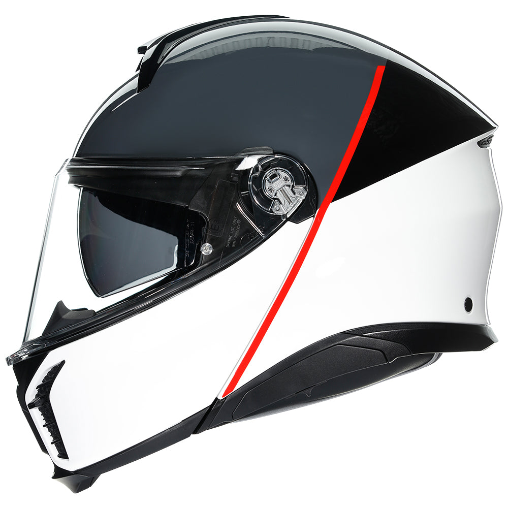 AGV TOURMODULAR [BALANCE WHITE GREY RED] 3