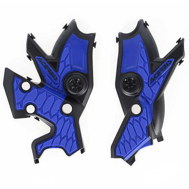 Frame Protectors blue black Yamaha T7